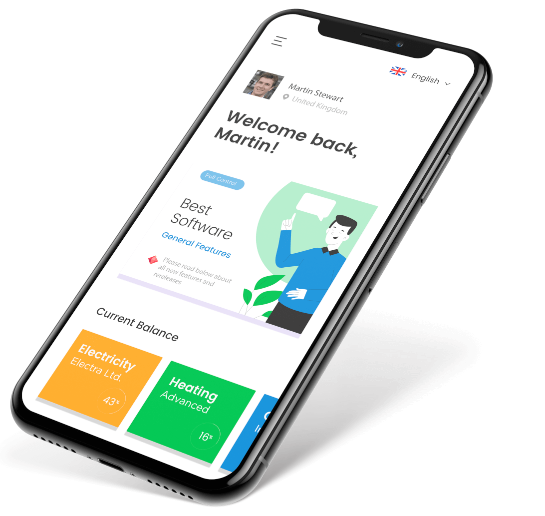 Phone SaaS UI by Divi.expert