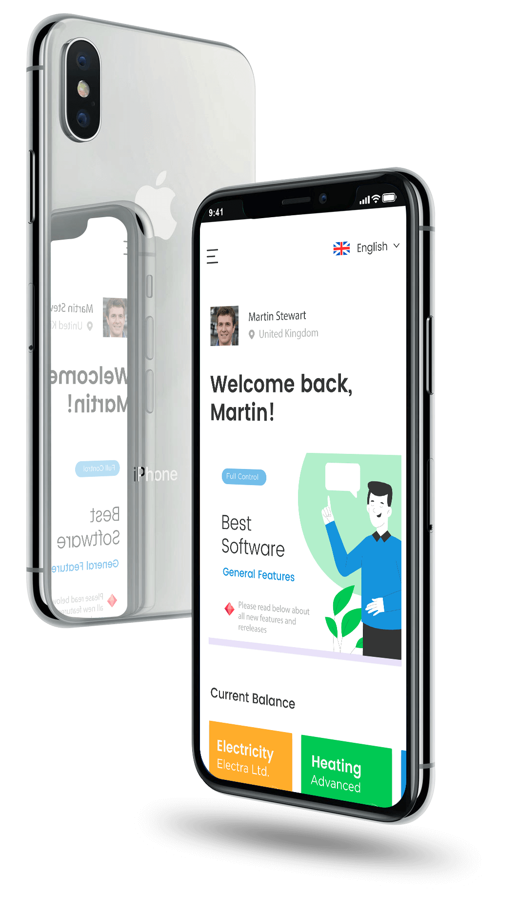 Phones screen Alfa Divi Child Theme
