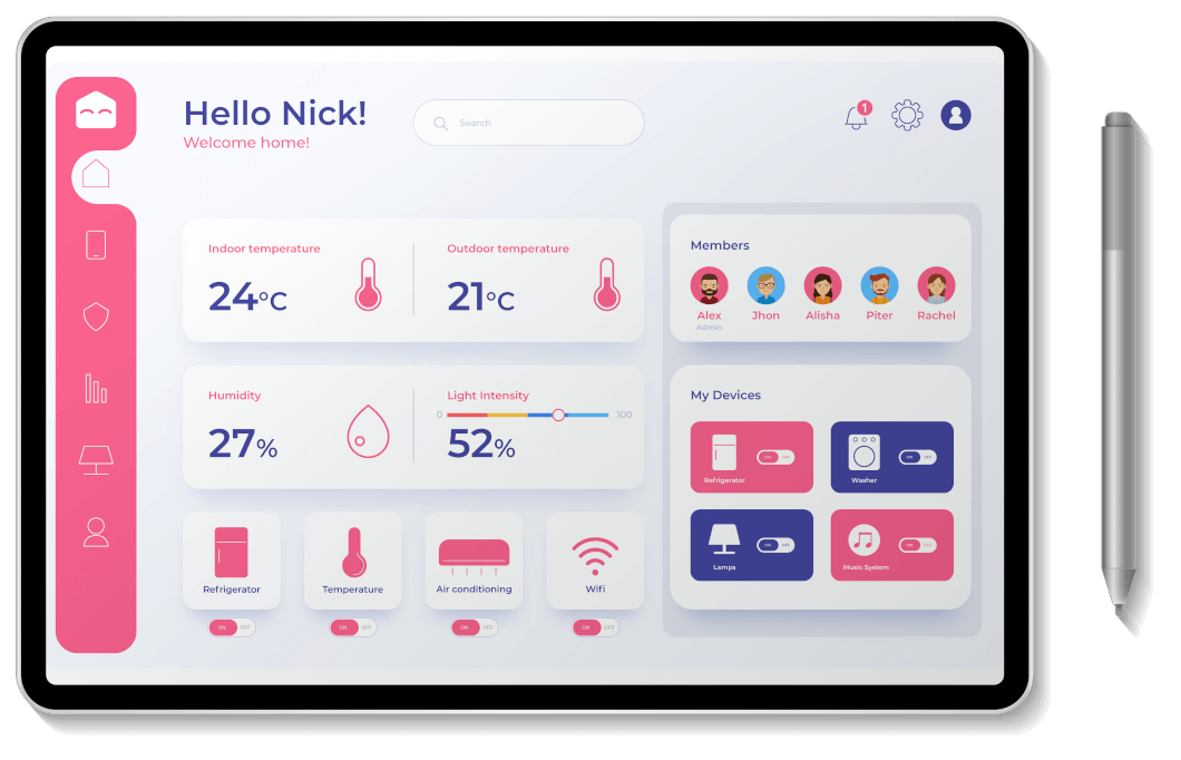Tablet screen Alfa Dimov Child Theme